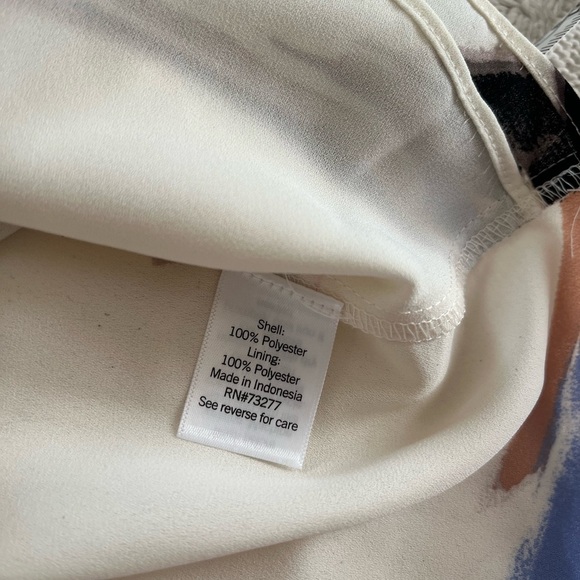 NWT Nine West Vibrant Sleeveless Blouse Women’s Size XS - Picture 7 of 13